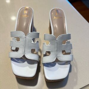 Sam Edelman. Leather Sandals. Used once.